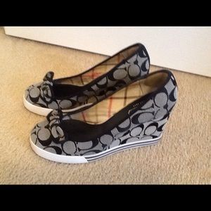 Coach Sweetie Wedge Shoes